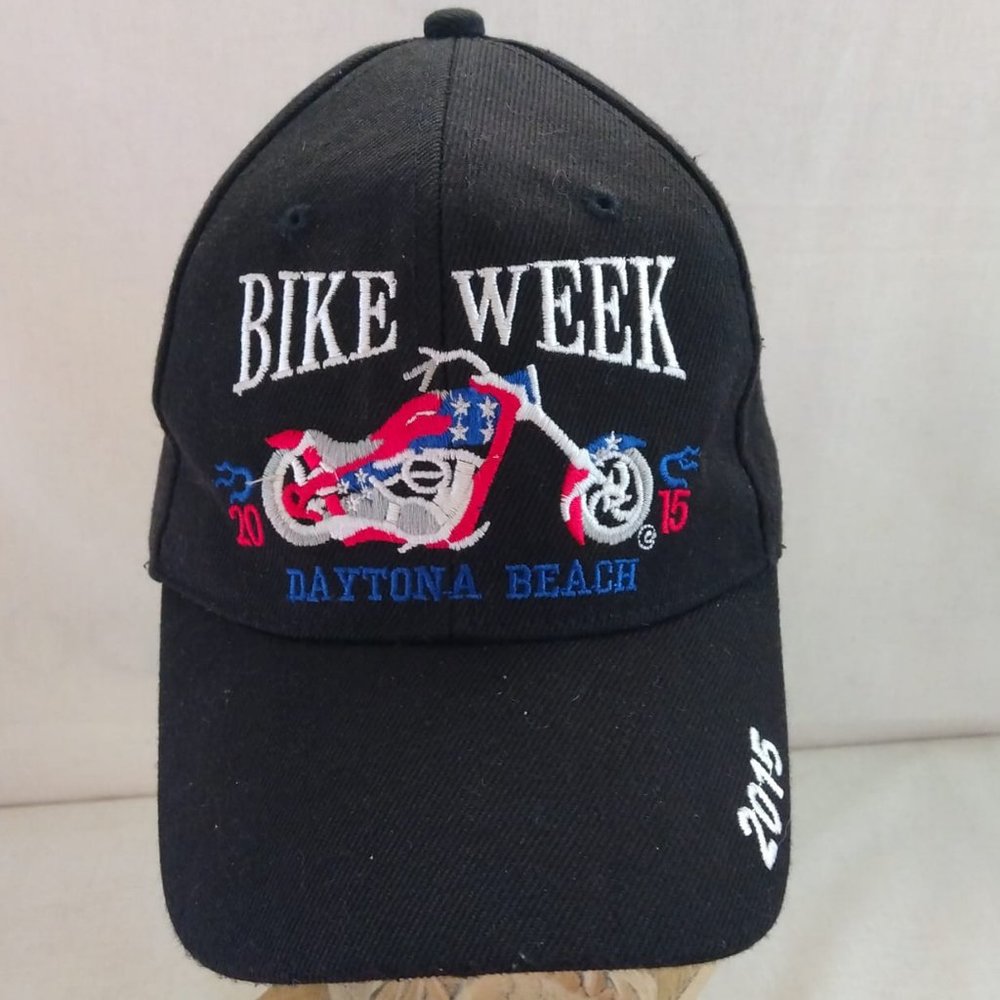 Blk/Red/White/Blue 2015 Bike Week Ball Cap